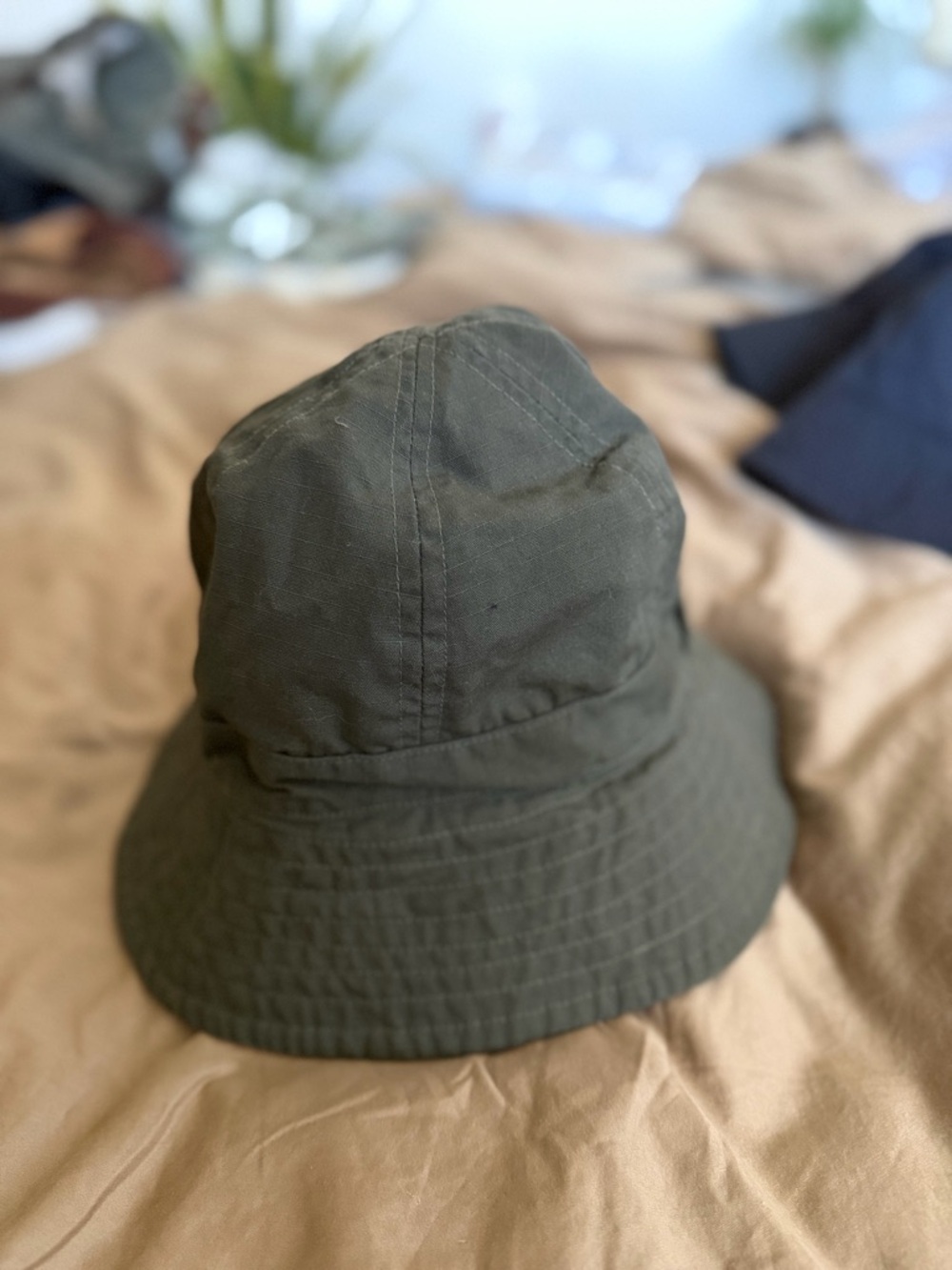 Olive Green Men's Bucket Hat